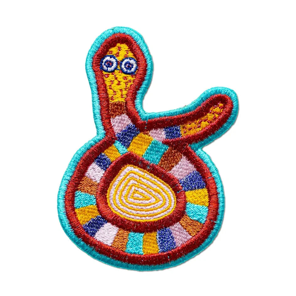 Snake Iron-On Patch x Apply Stickers - Third Drawer Down