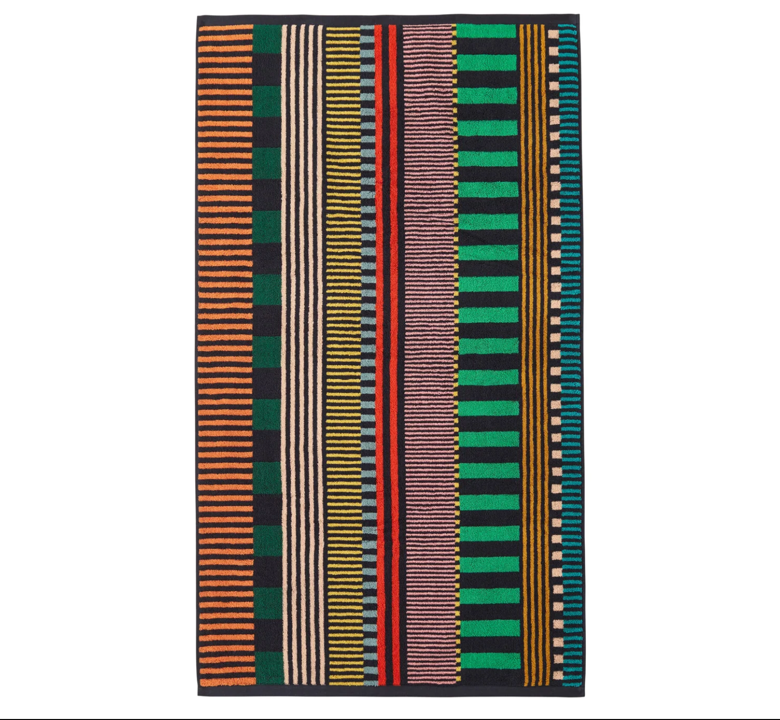 Multi Stripe Bath Towel - Third Drawer Down