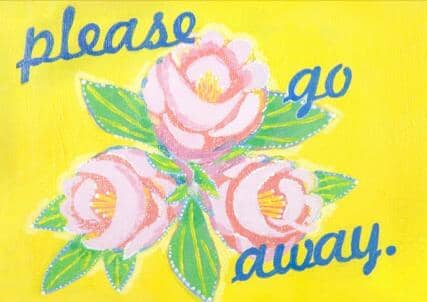 Please Go Away Magnet x Magda Archer - Third Drawer Down