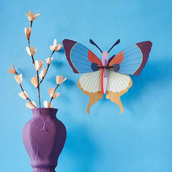 Wall Art - Plum Fringe Butterfly x Studio Roof - Third Drawer Down