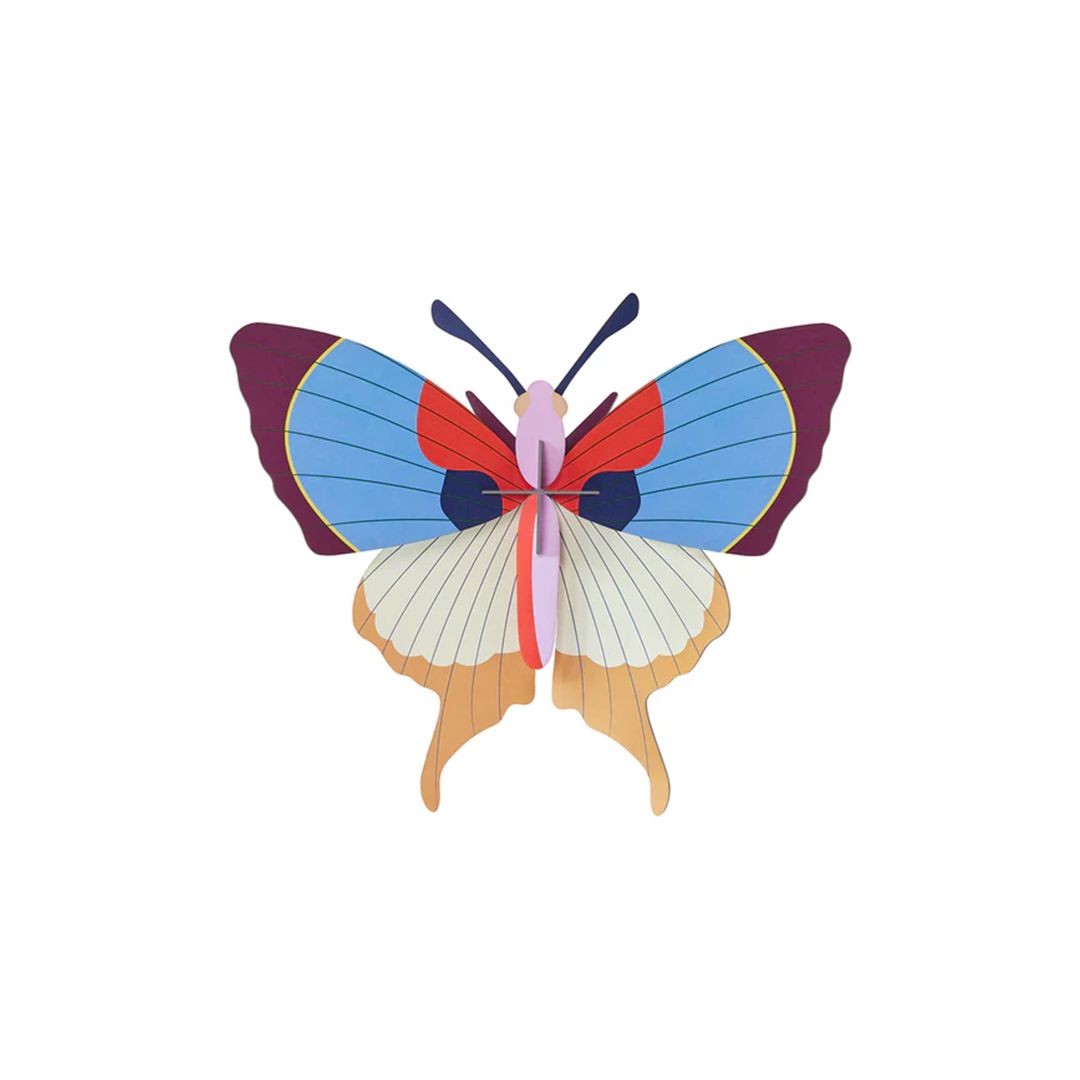 Wall Art - Plum Fringe Butterfly x Studio Roof - Third Drawer Down