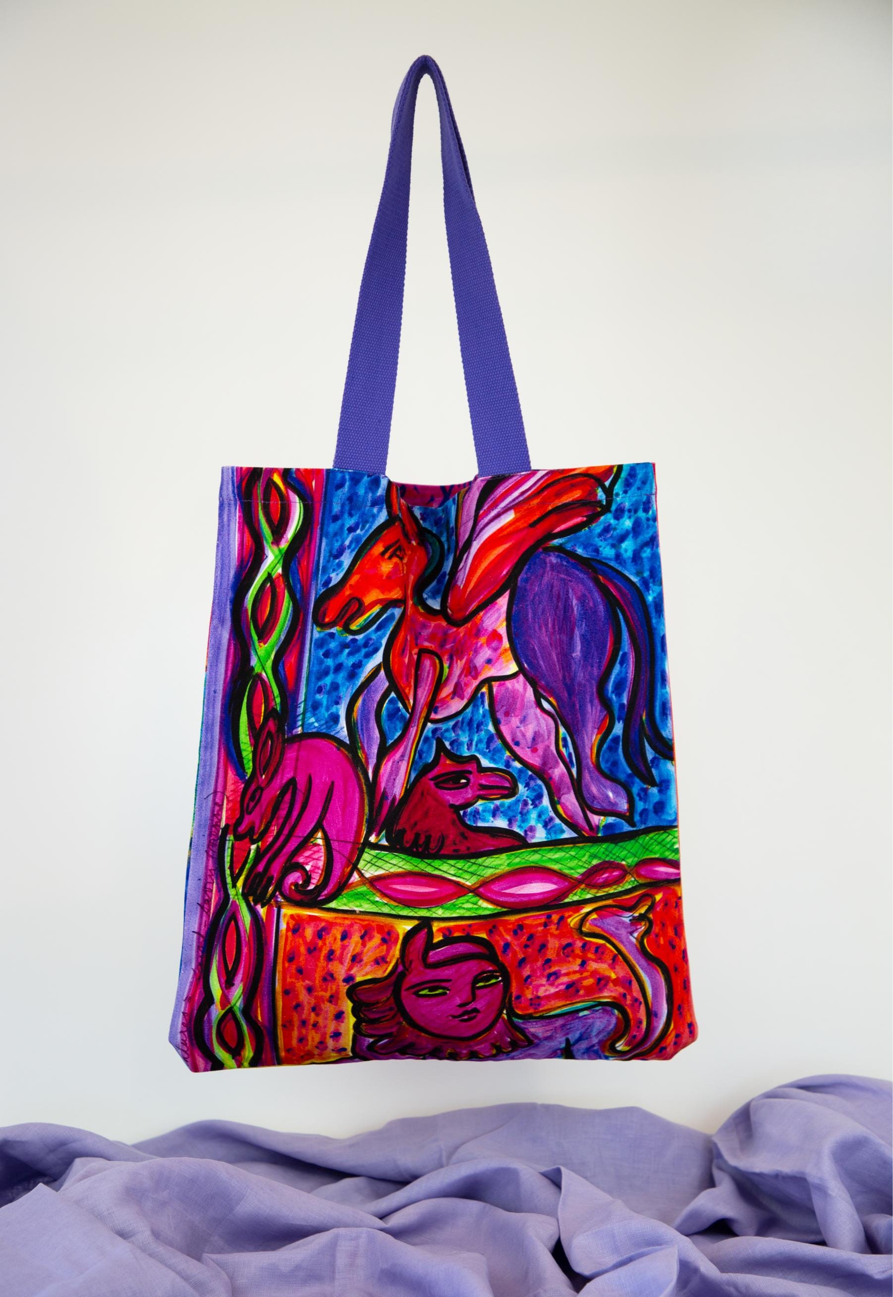 Mirka Mora Neon Tote Bag - Third Drawer Down