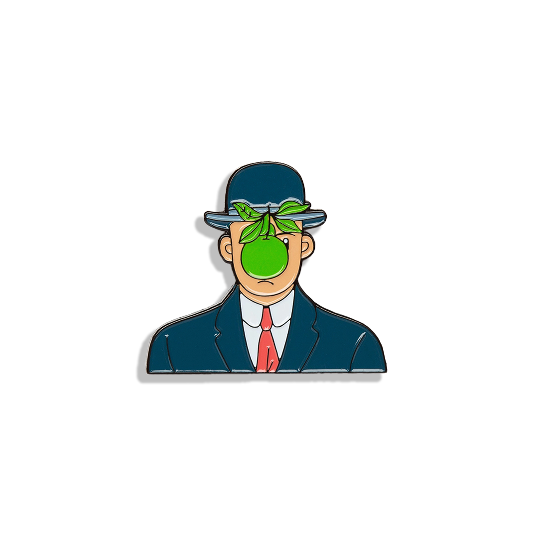 The Son of Man Enamel Pin - Third Drawer Down
