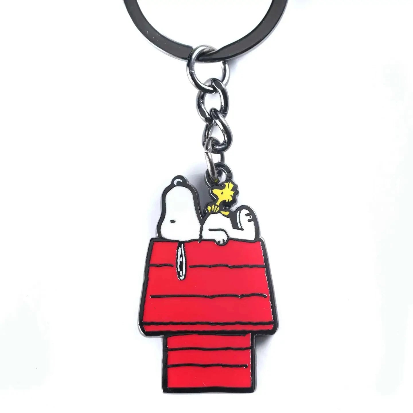 Snoopy & Woodstock House Keychain Keyring Pintrill