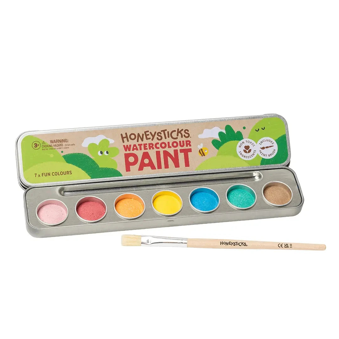 Honeysticks Natural Watercolour Paints Kids Art Honeysticks