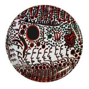 Women Wait For Love, But Men Always Walk Away Ceramic Plate x Yayoi Kusama - Third Drawer Down