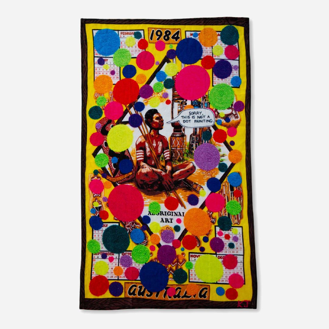 Sorry, This Is Not A Dot Painting Tea Towel x Kait James - Third Drawer Down