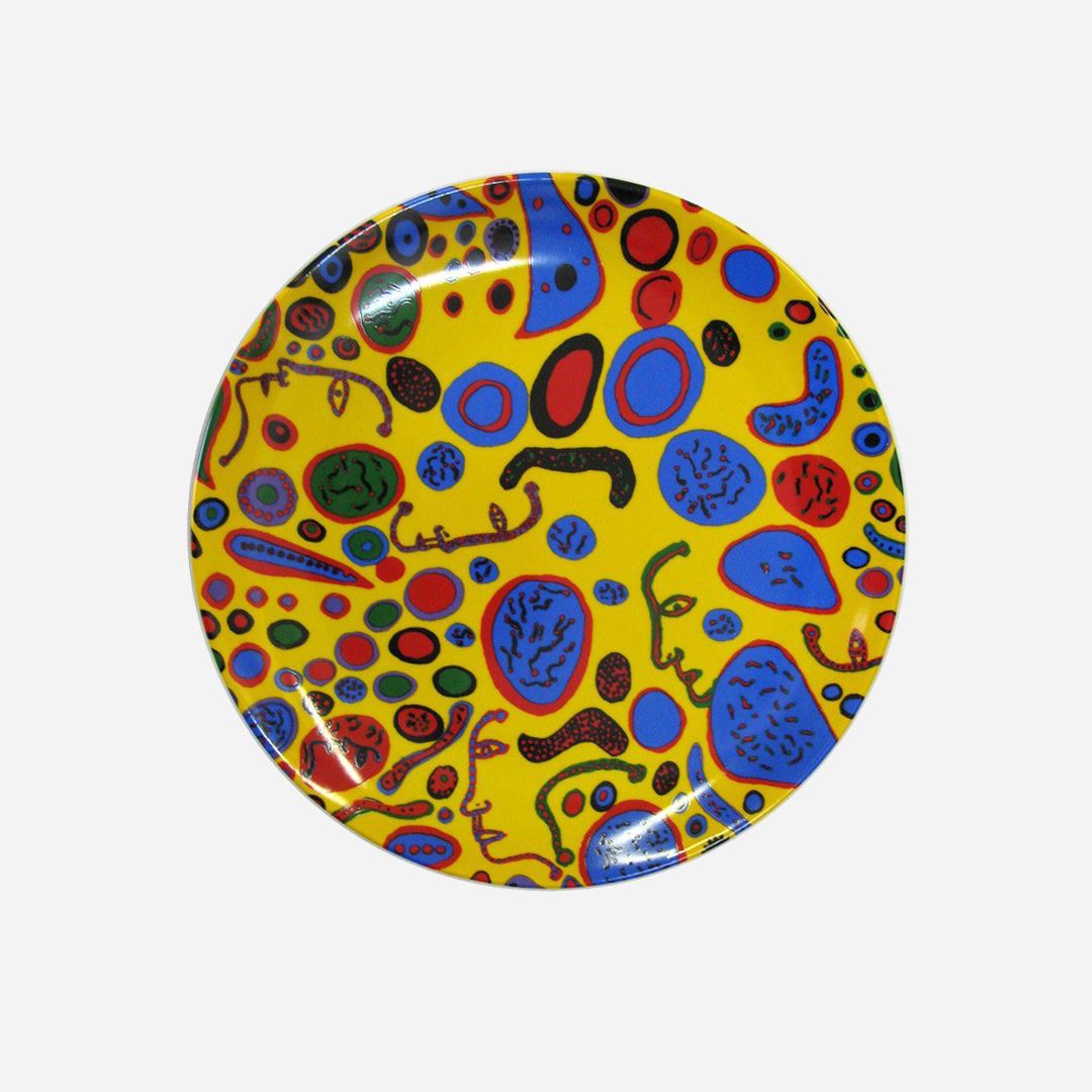 Love Was Infinitely Shining Ceramic Plate x Yayoi Kusama - Third Drawer Down
