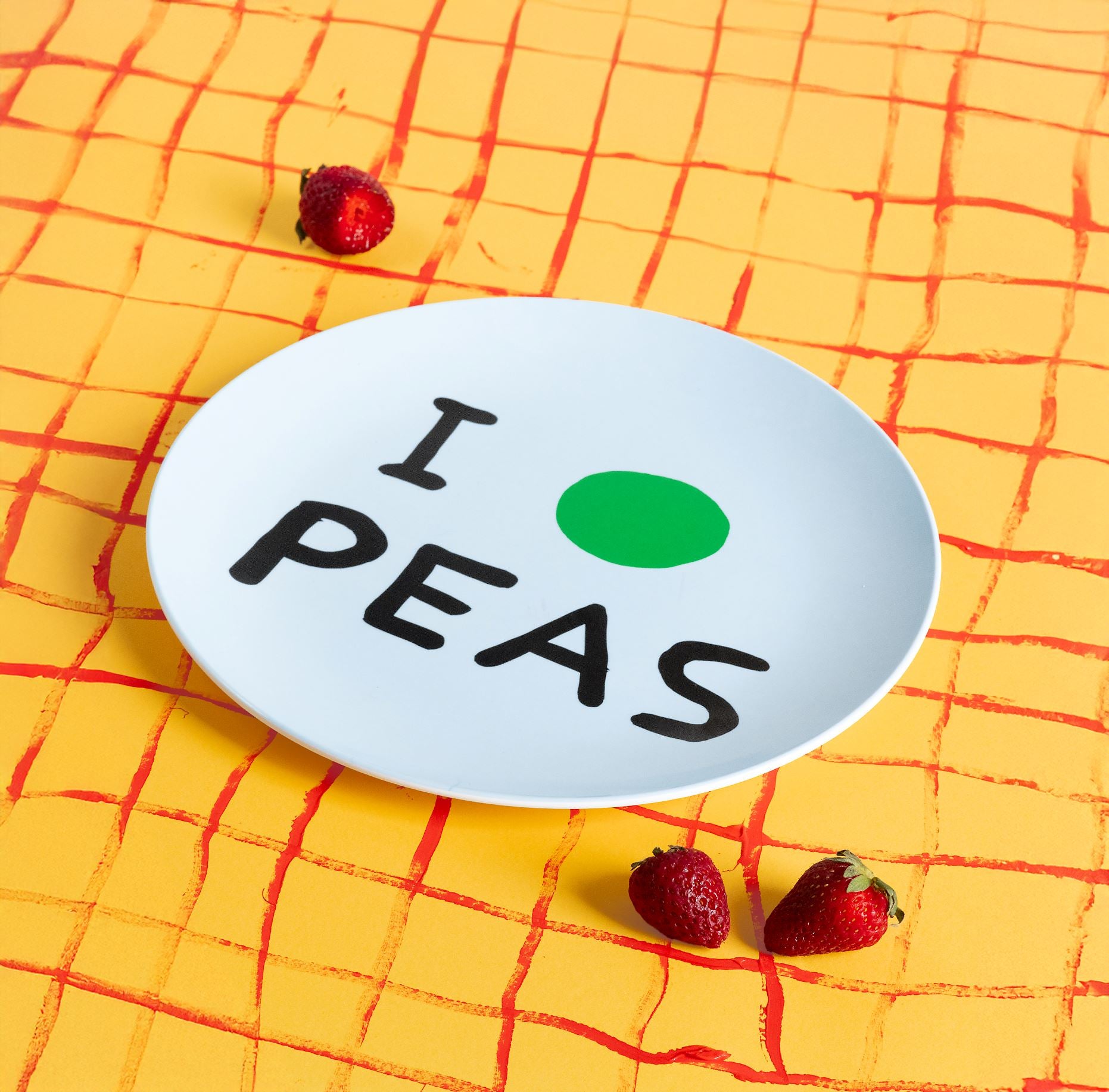 I PEAS Melamine Plate x David Shrigley - Third Drawer Down