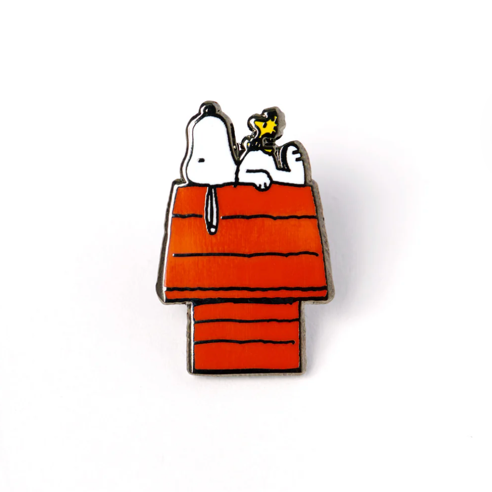 Snoopy and Woodstock House Pin - Third Drawer Down