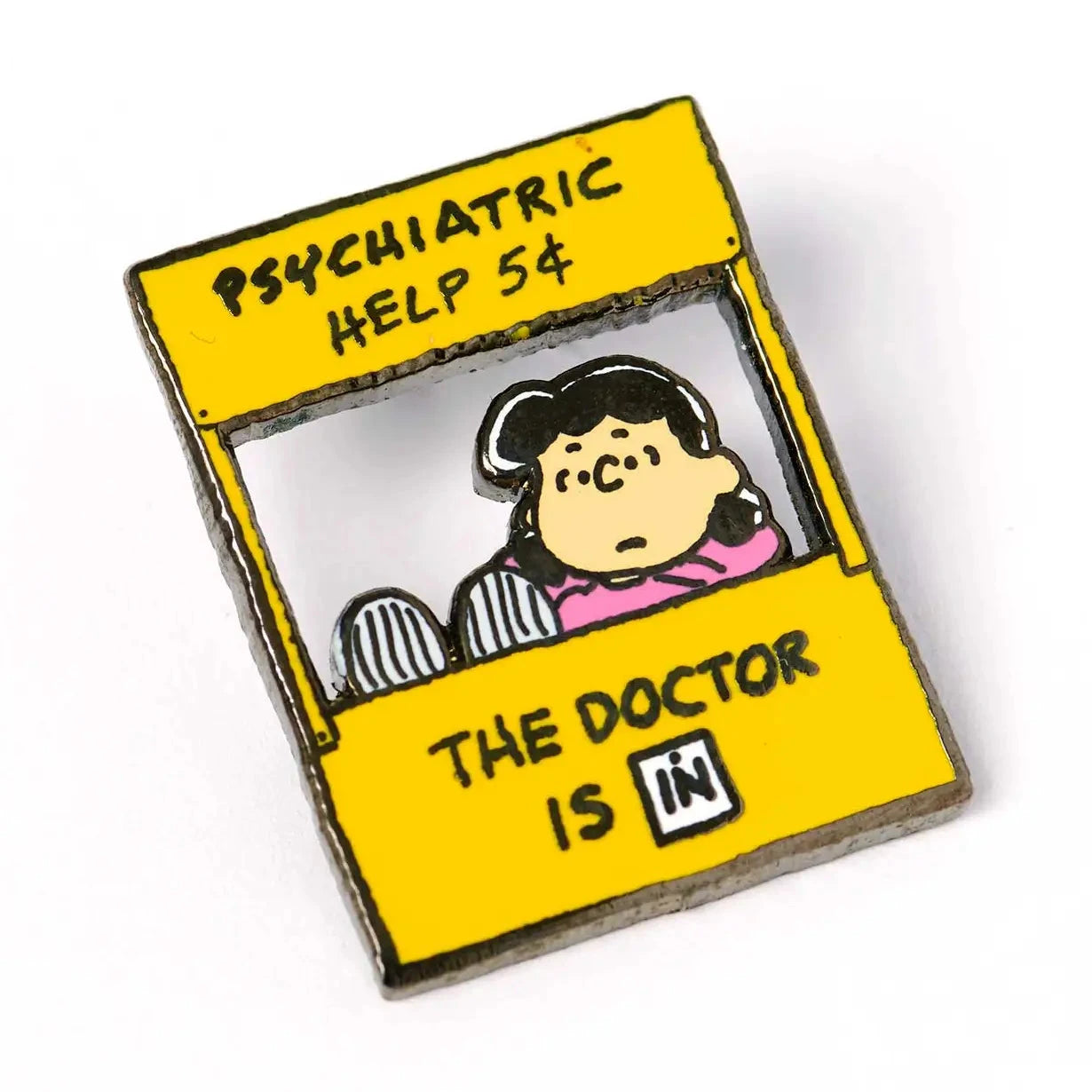 Lucy's Psychiatry Booth Pin Pin Pintrill