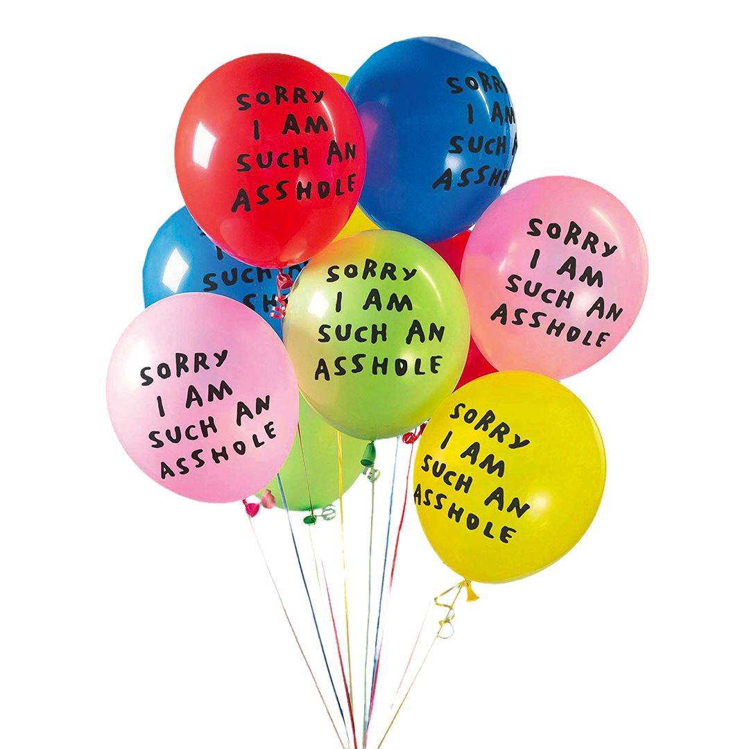 Sorry Balloon Set (Unfortunately Very Useful Balloons) x Adam JK - Third Drawer Down