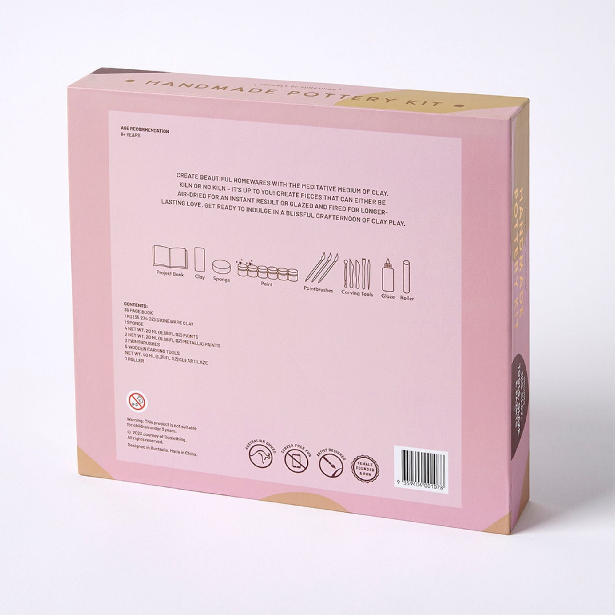 Deluxe Handmade Pottery Kit x Journey Of Something - Third Drawer Down