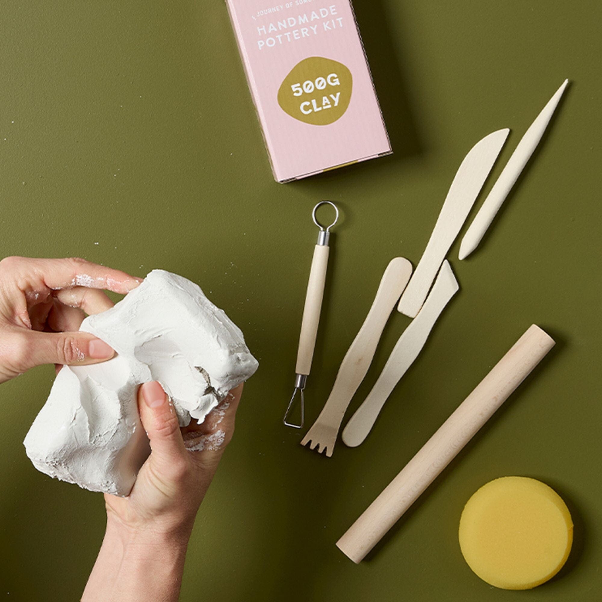 Deluxe Handmade Pottery Kit x Journey Of Something - Third Drawer Down