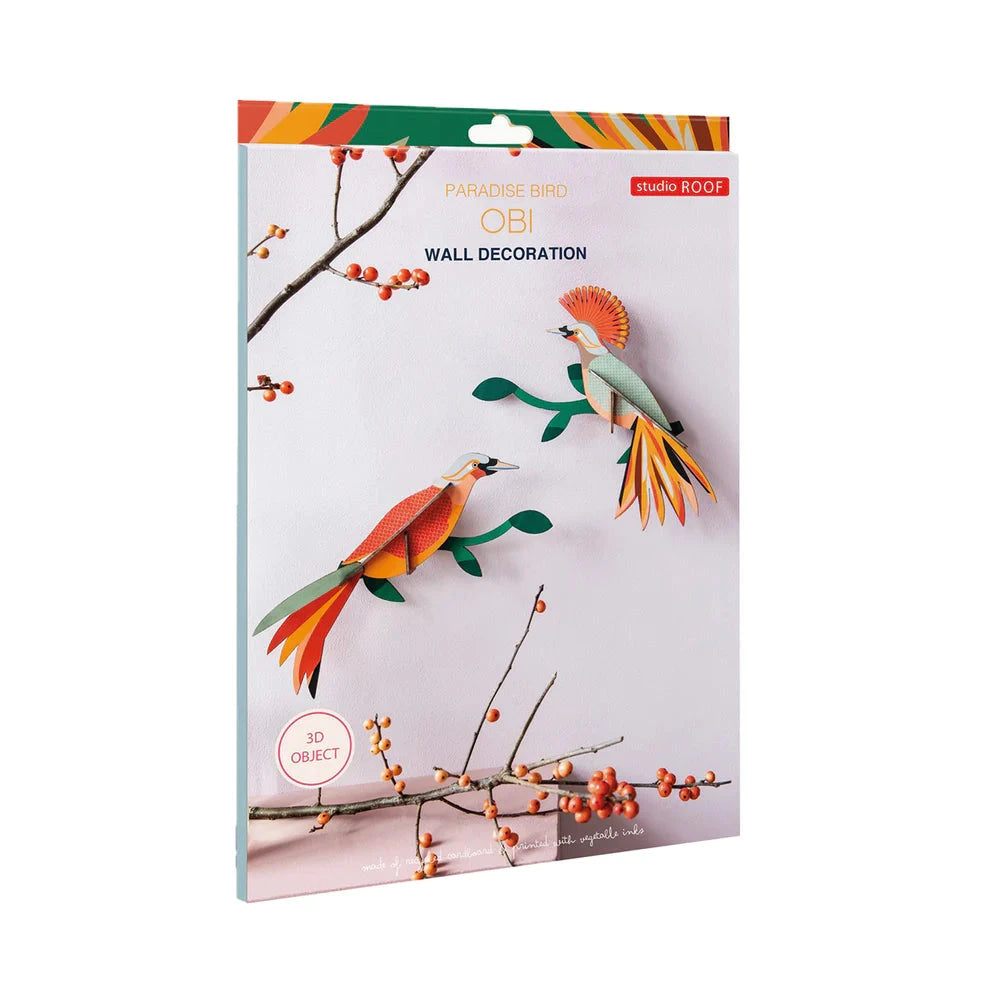 Wall Art Paradise Birds Obi x Studio Roof - Third Drawer Down