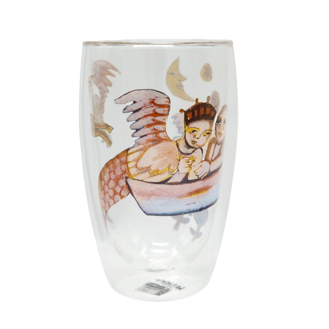 Mirka Mora Double Wall Glass - Koala dreaming - Third Drawer Down