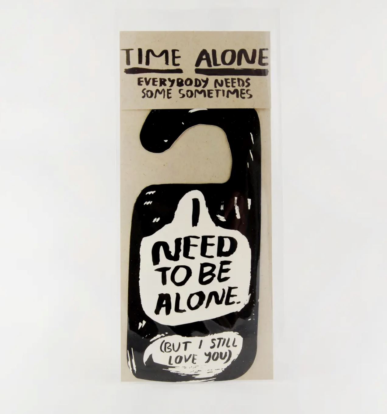 Alone Time Door Hanger x People I've Loved - Third Drawer Down