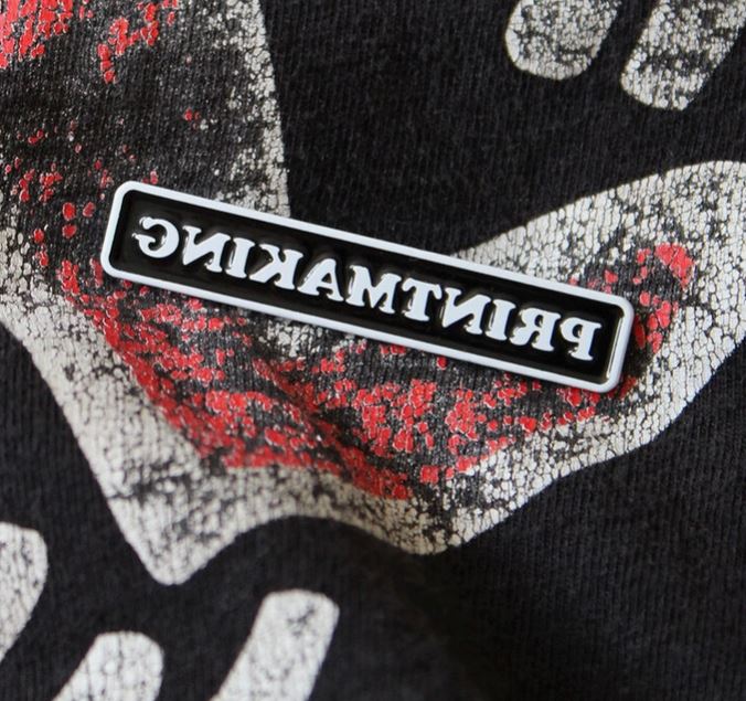 Pin Museum Printmaking Pin - Third Drawer Down