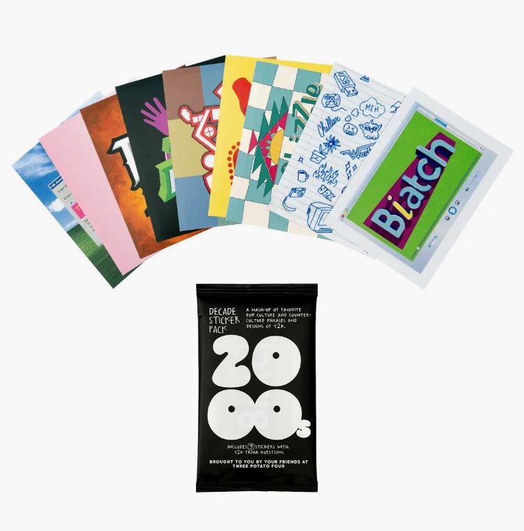 Y2K Sticker Pack x Three Potato Four - Third Drawer Down