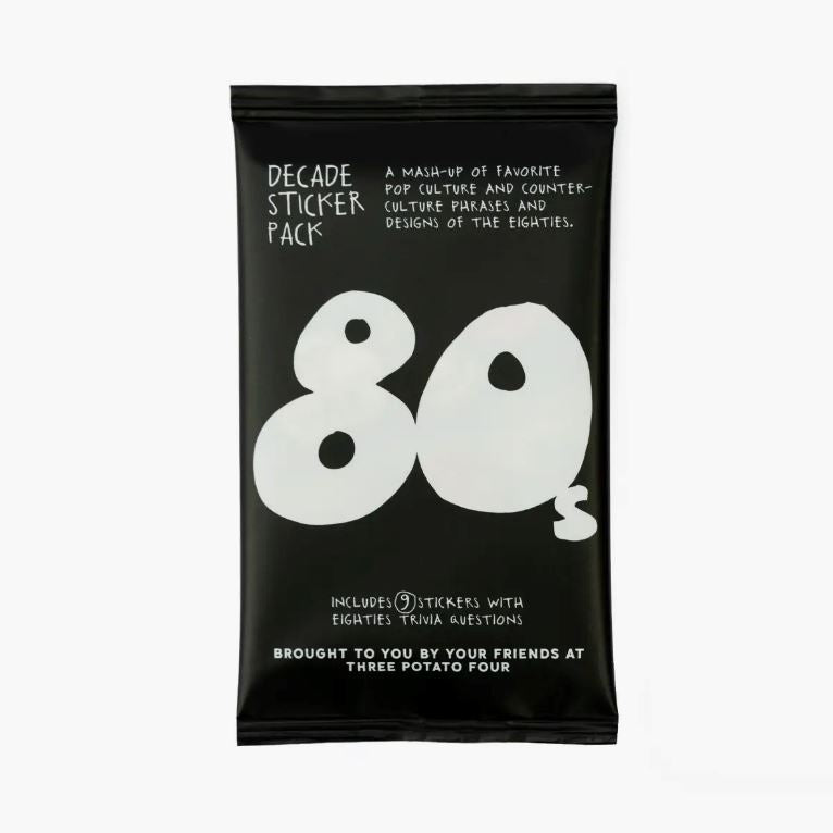 1980s Sticker Pack x Three Potato Four - Third Drawer Down