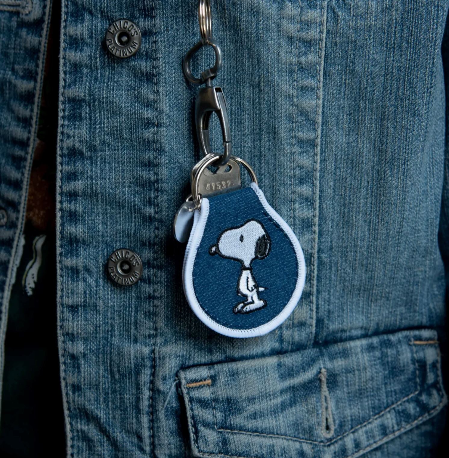 Peanuts Classic Snoopy Keychain x Three Potato Four - Third Drawer Down