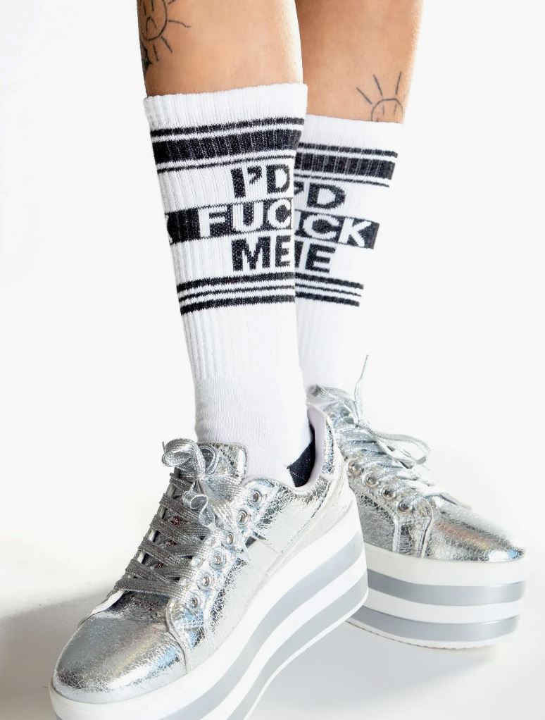 I'd F*ck Me Gym Socks x Gumball Poodle - Third Drawer Down