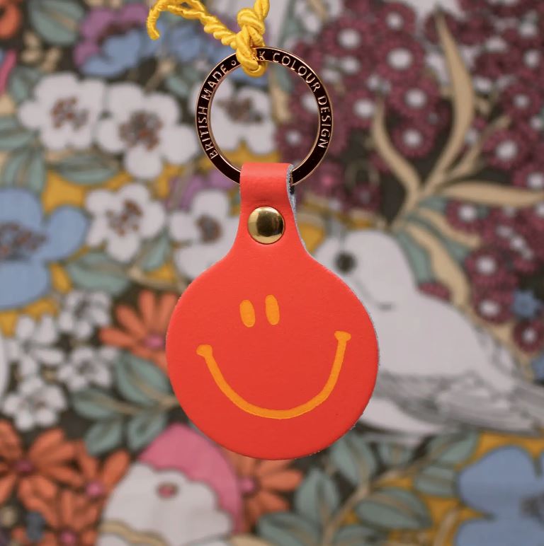 Coral Feeling Lush Smilie Face Key Fob x Ark - Third Drawer Down