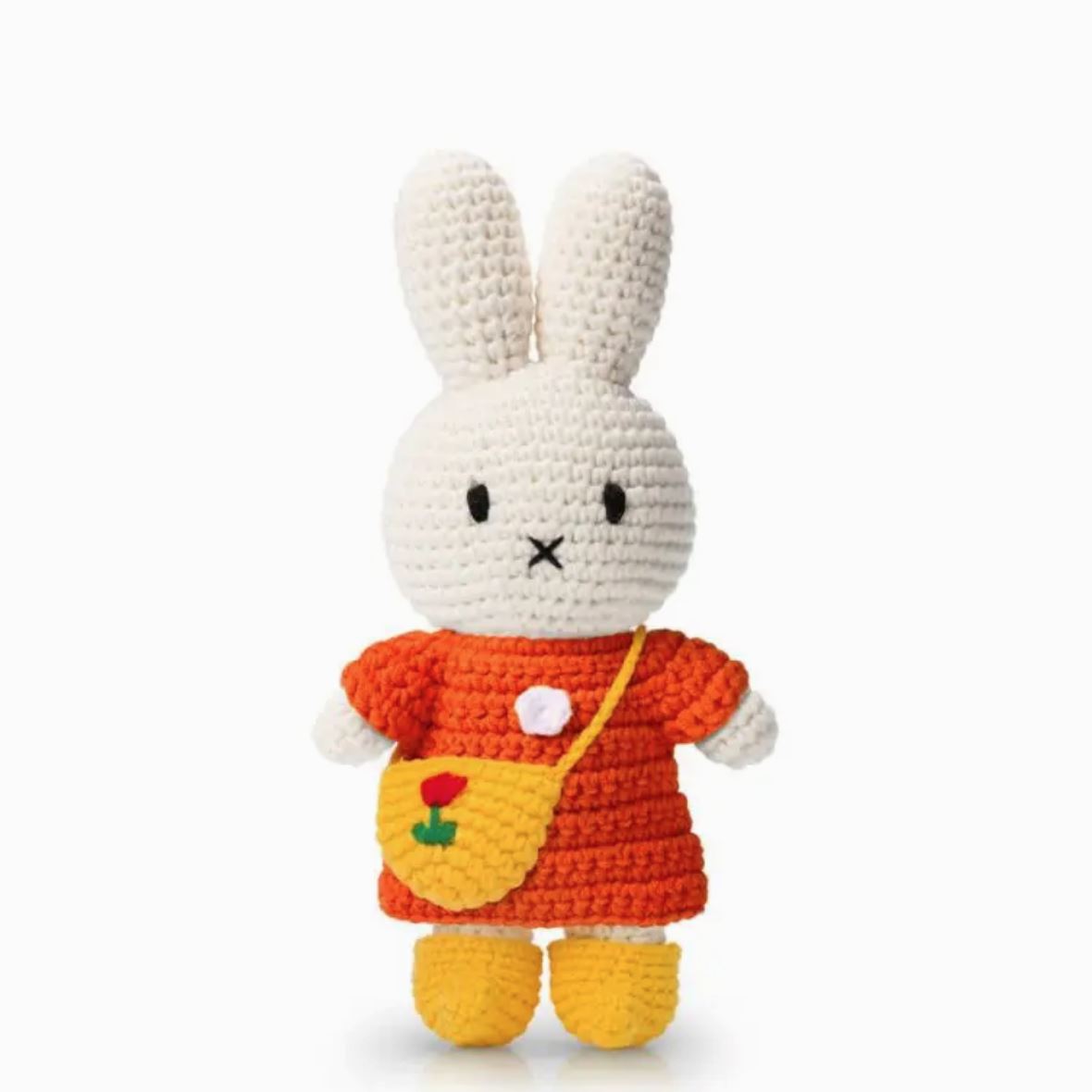 Miffy and Her Tulip Bag Handmade Crocheted Soft Toy - Third Drawer Down