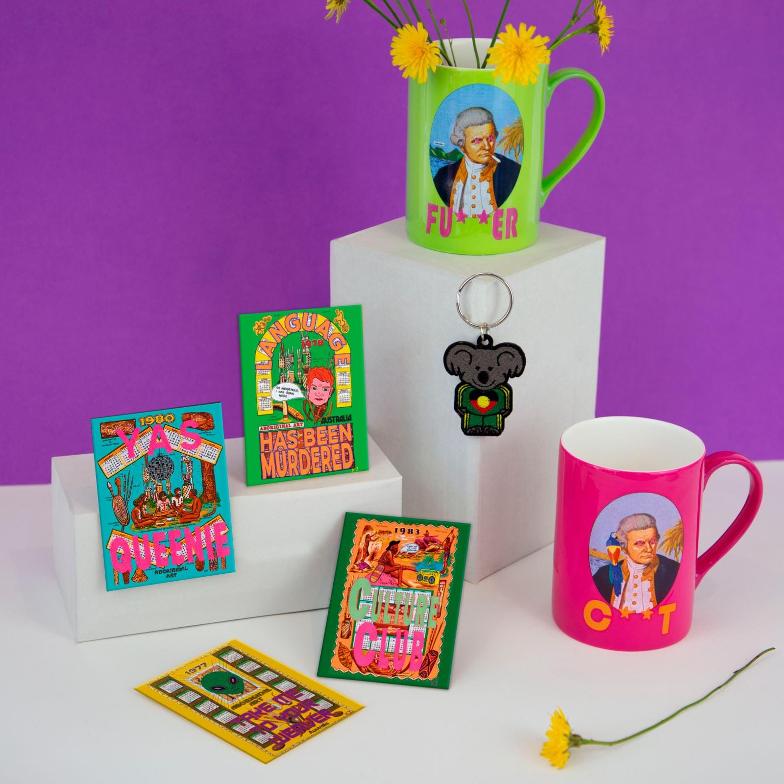 Not Fair Keyring x Kait James - Third Drawer Down