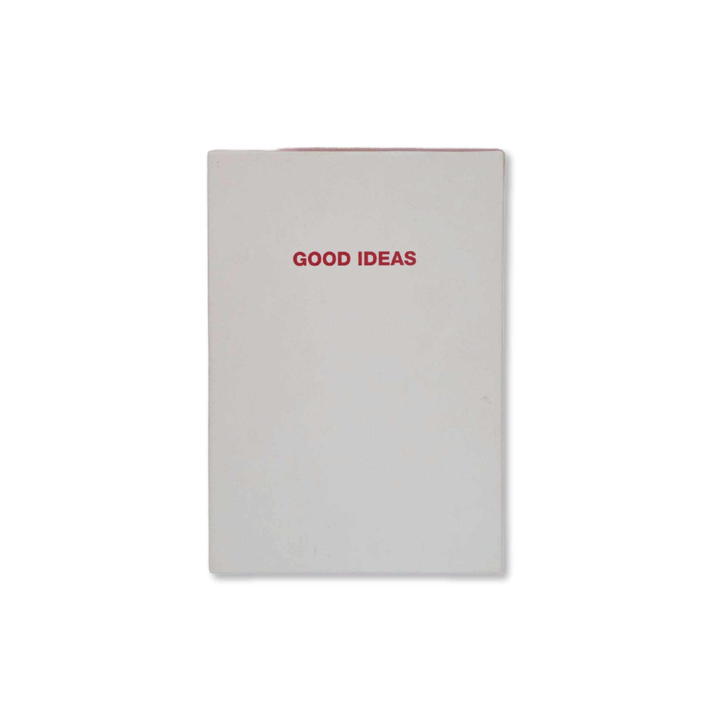 Bad Ideas / Good Ideas Notebook x Marina Abramovic - Third Drawer Down