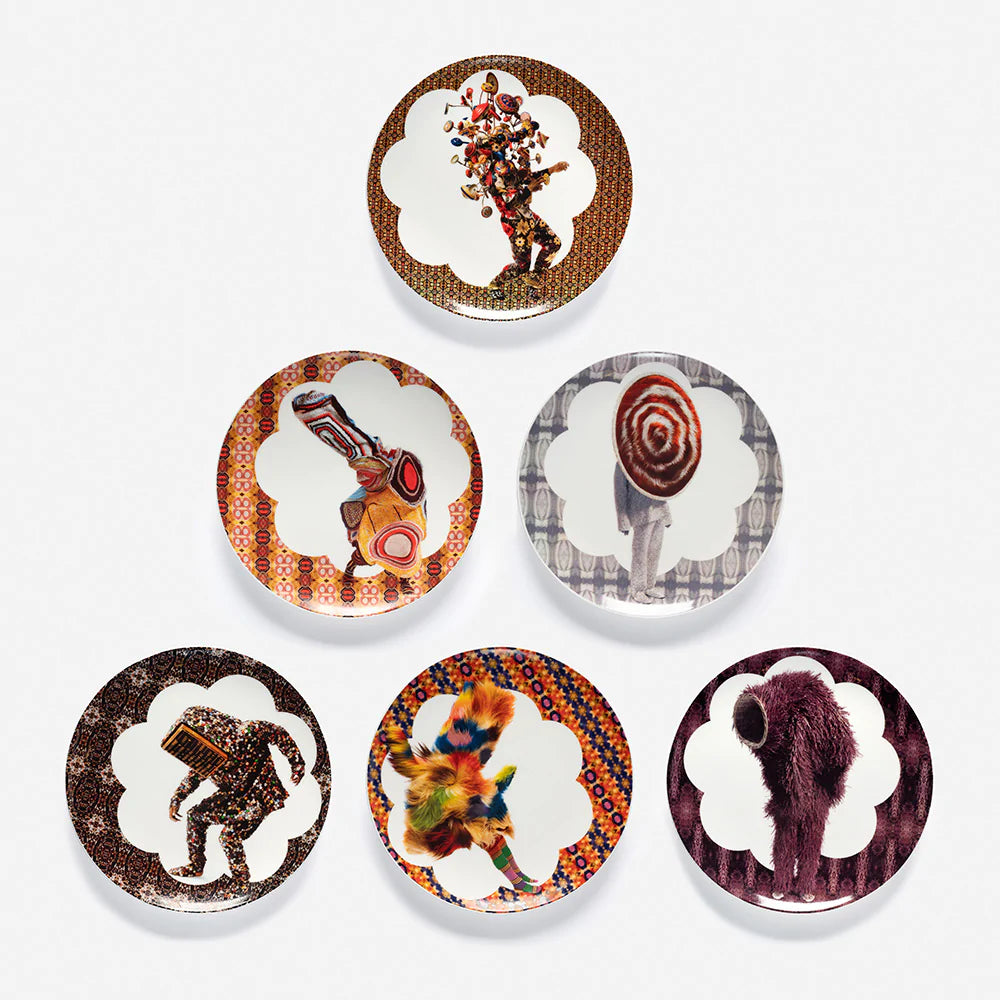 Ceramic Plate #6 x Nick Cave - Third Drawer Down