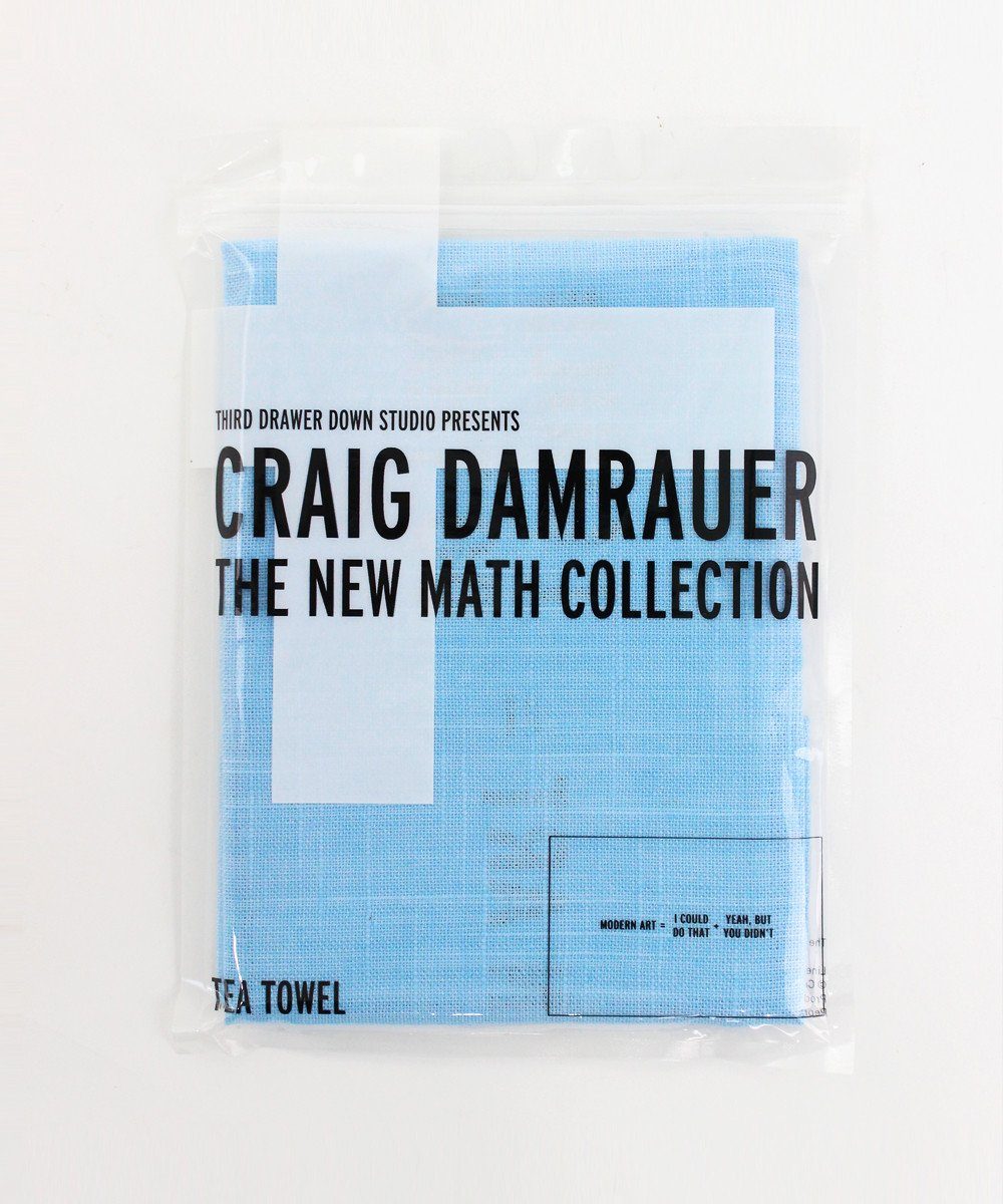 Tea Towel for the New Math Collection x Craig Damrauer - Third Drawer Down
