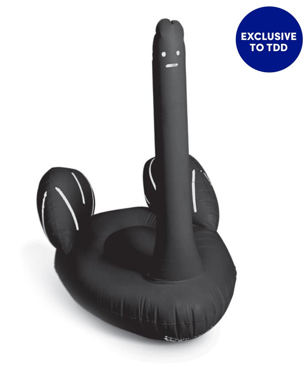 Ridiculous Inflatable Swan-Thing Black - Third Drawer Down