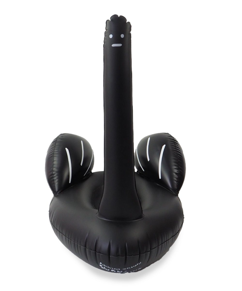 Ridiculous Inflatable Swan-Thing Black - Third Drawer Down