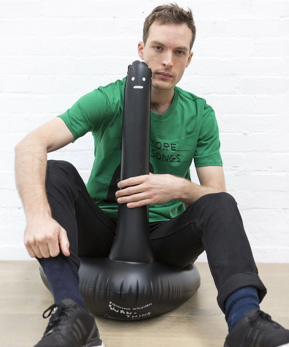 Ridiculous Inflatable Swan-Thing Black - Third Drawer Down