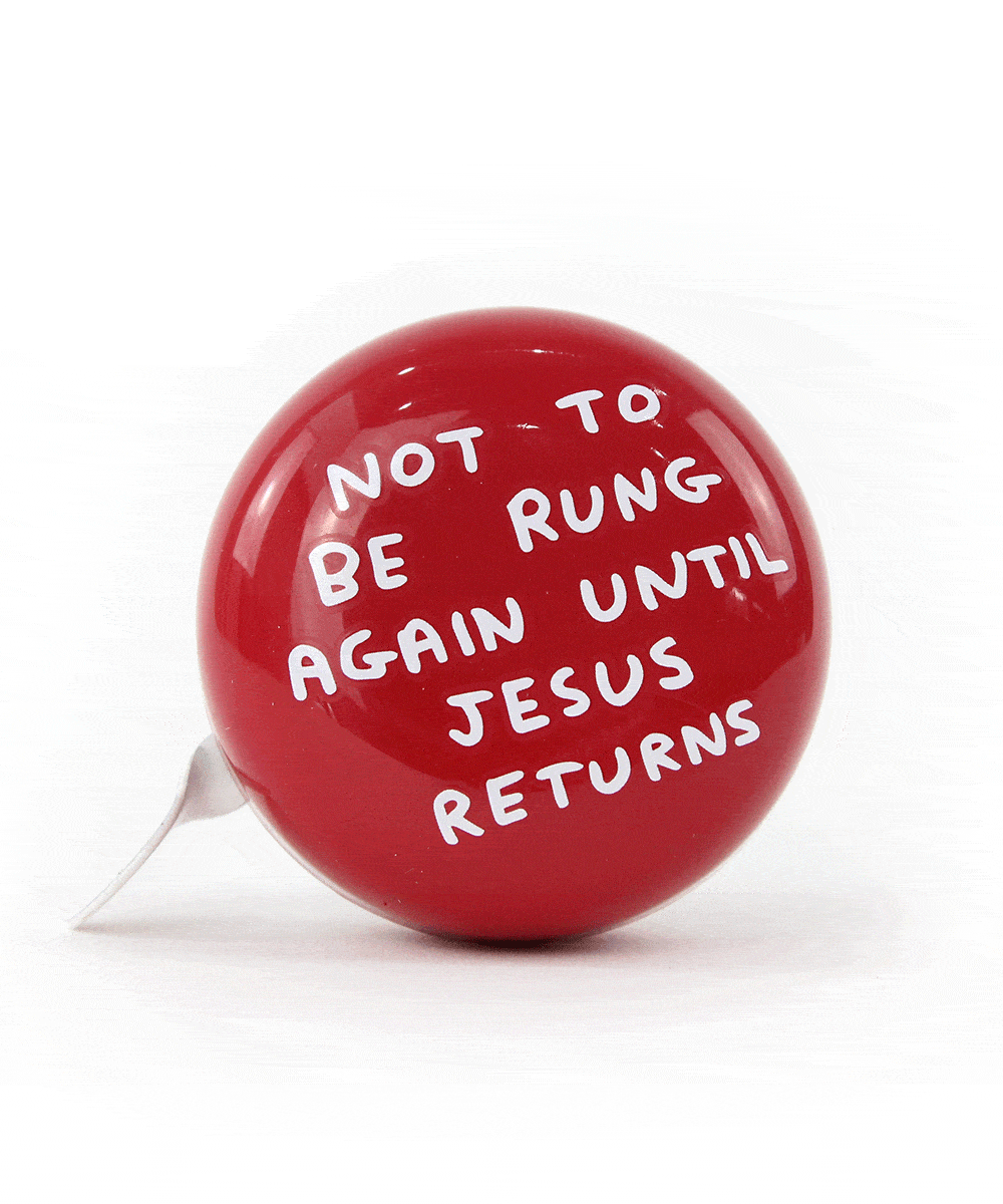 Don't Ring the Bell Bike Bell x David Shrigley - Third Drawer Down