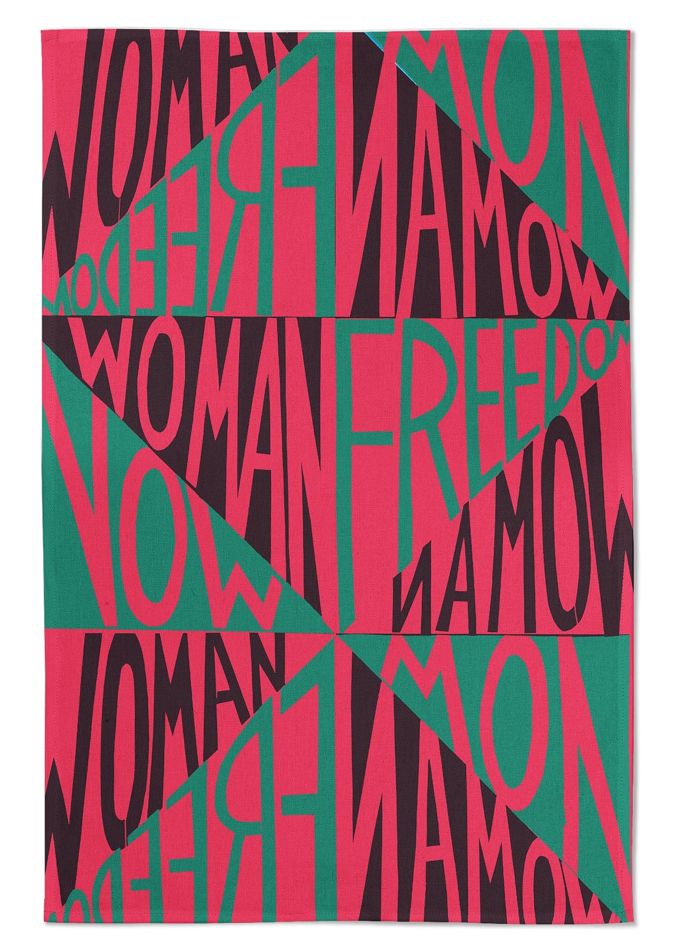 Freedom Woman Now Tea Towel x Faith Ringgold - Third Drawer Down