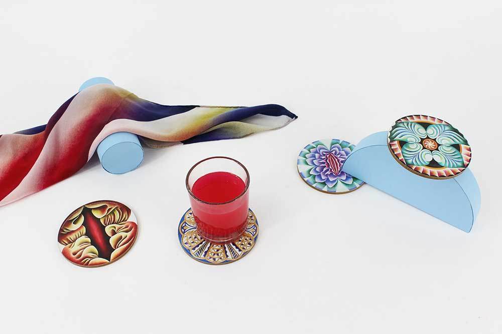 The Dinner Party Coaster Set x Judy Chicago - Third Drawer Down