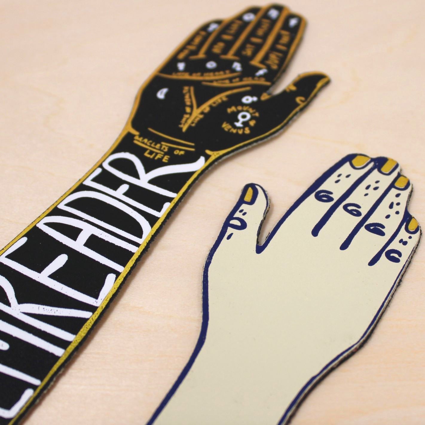Palm Reader Bookmark x Ark - Third Drawer Down