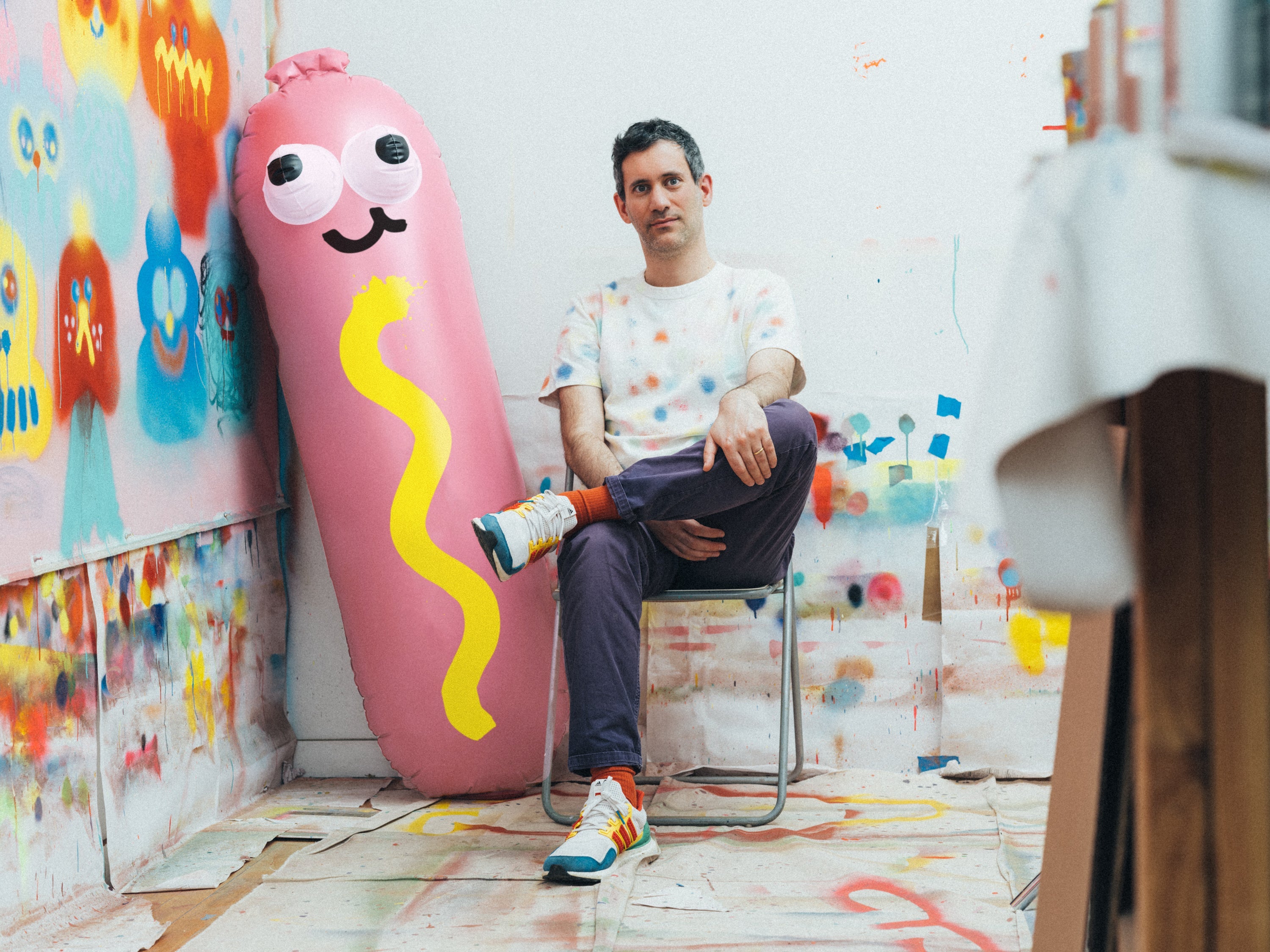 Hot Diggity Dog Pool Float x Jon Burgerman - Third Drawer Down