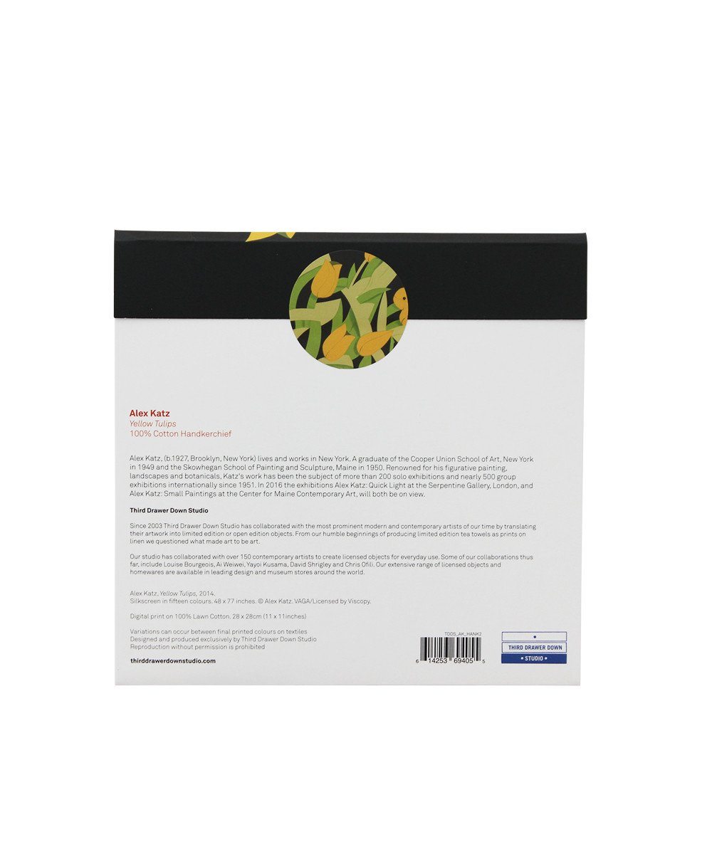 Tulips Handkerchief x Alex Katz - Third Drawer Down