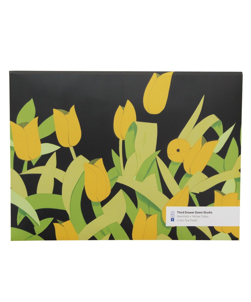 Tulips Linen Tea Towel x Alex Katz - Third Drawer Down