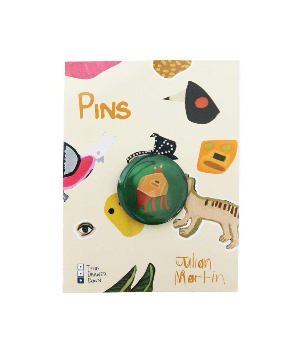 Dingo Pin x Arts Project Australia - Third Drawer Down