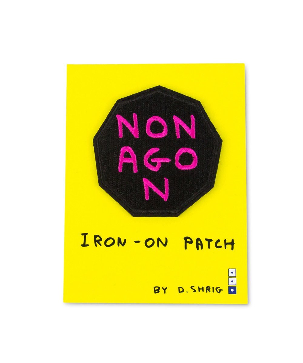 Nonagon Woven Patch x David Shrigley - Third Drawer Down