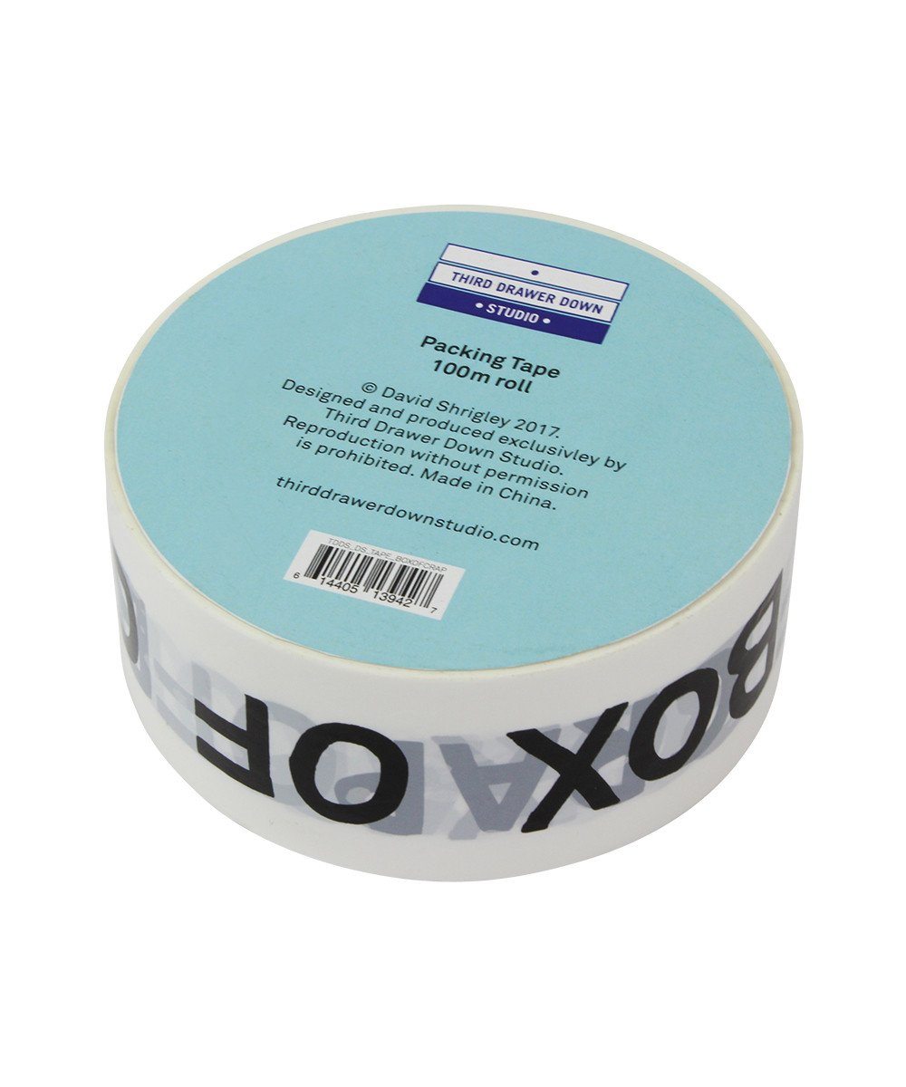 Box Of Cr*p Packing Tape x David Shrigley - Third Drawer Down