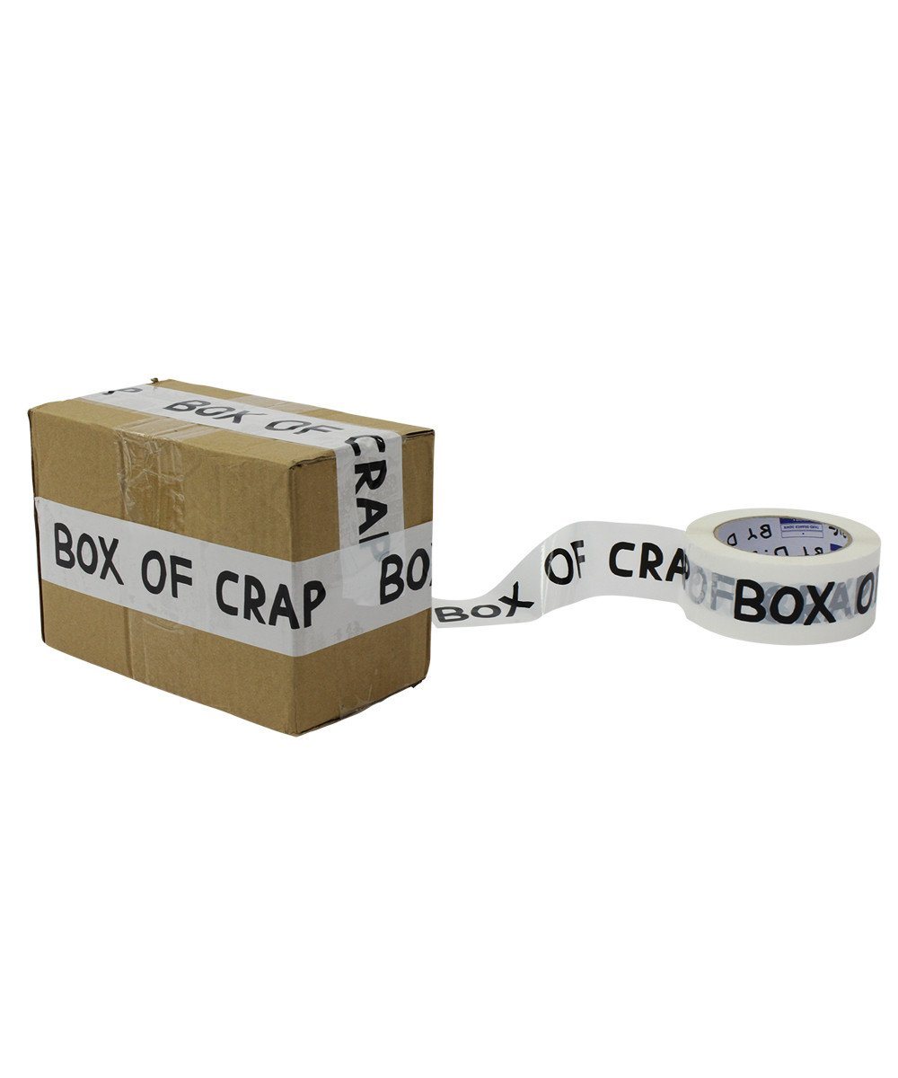 Box Of Cr*p Packing Tape x David Shrigley - Third Drawer Down