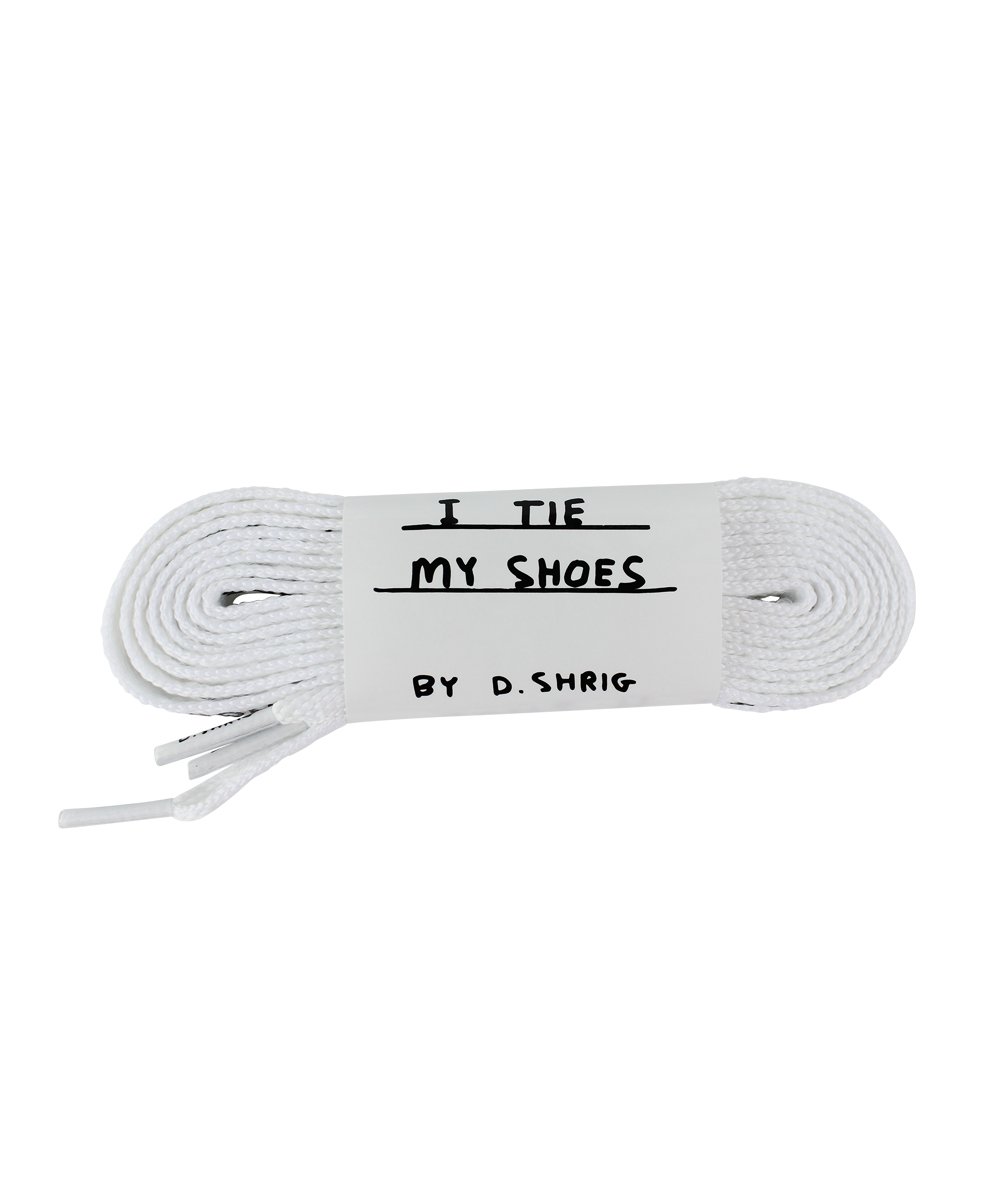 Found my Shoelaces x David Shrigley - Third Drawer Down