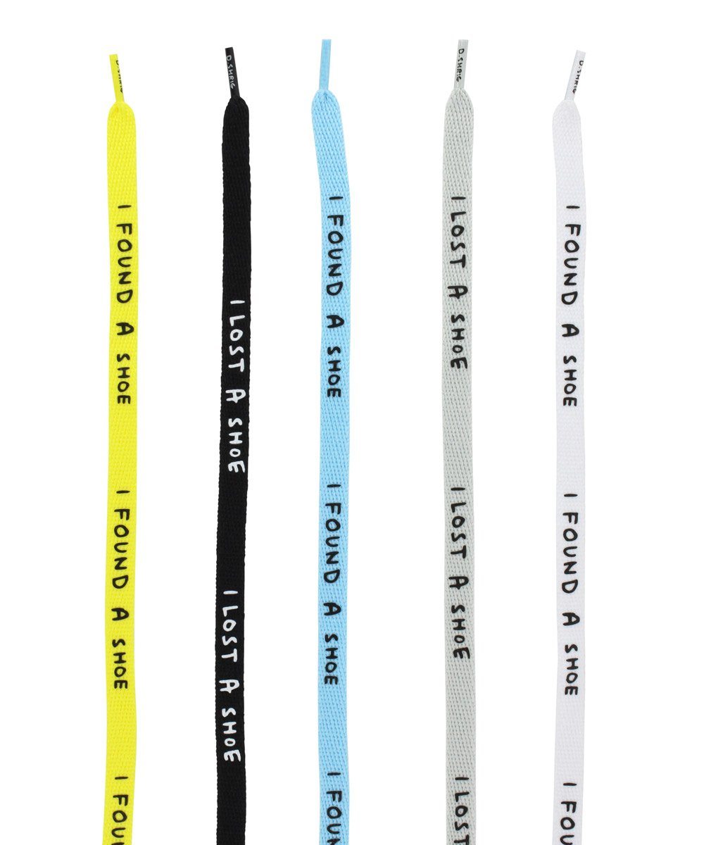 Found my Shoelaces x David Shrigley - Third Drawer Down