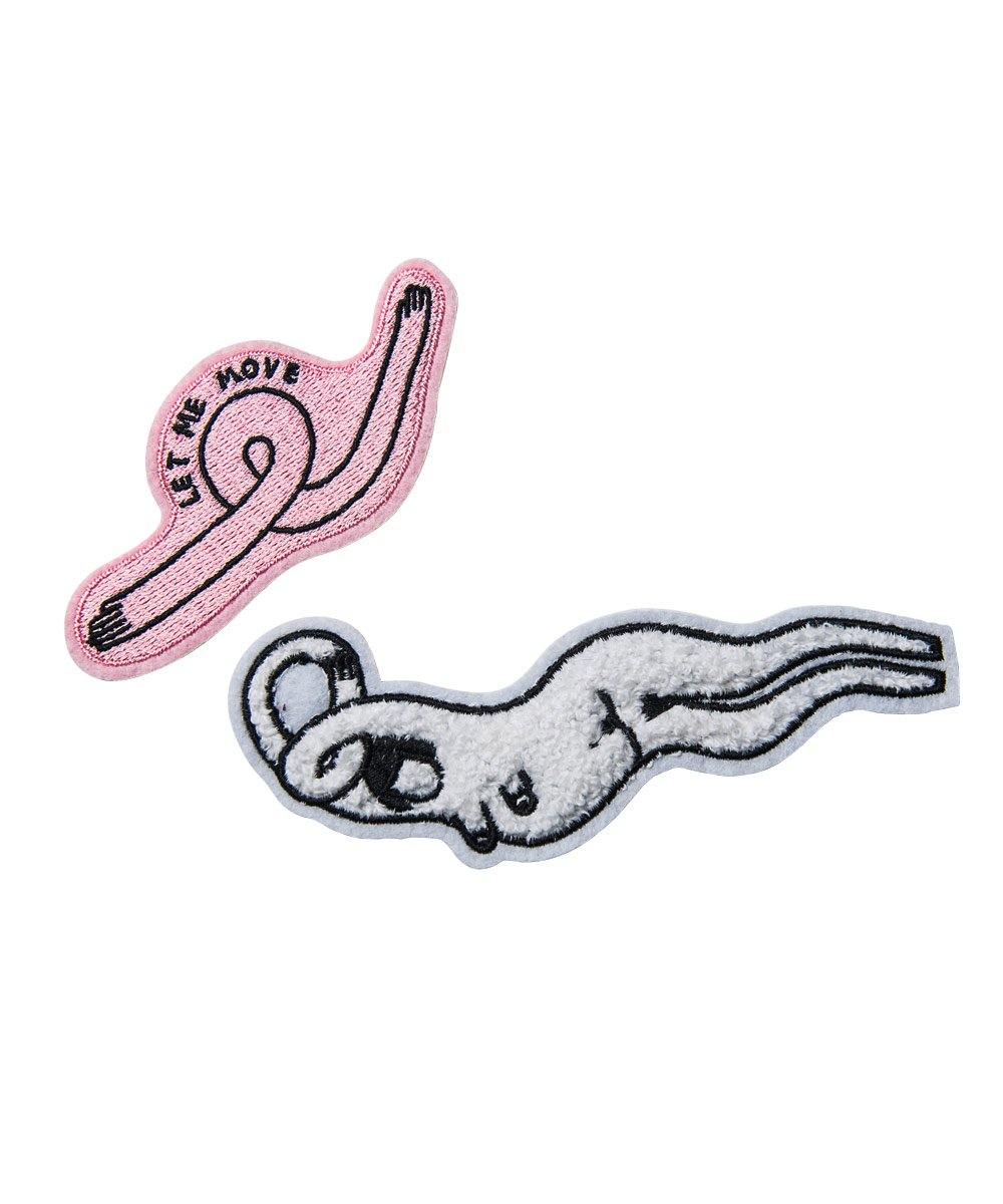 Flocked Naked Lady Patch x Frances Cannon - Third Drawer Down