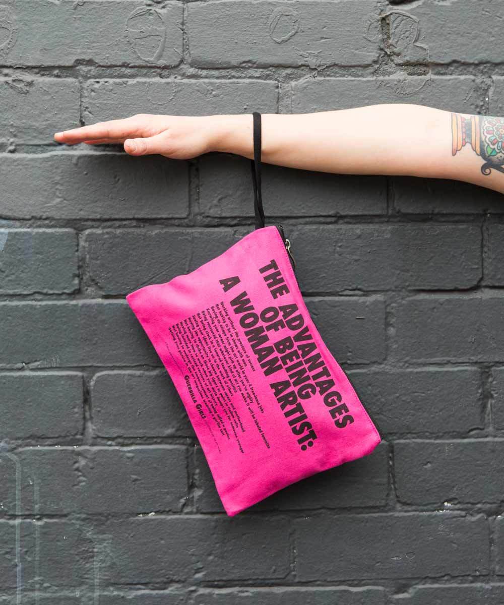 Advantages Of Being A Woman Artist Clutch x Guerrilla Girls - Third Drawer Down